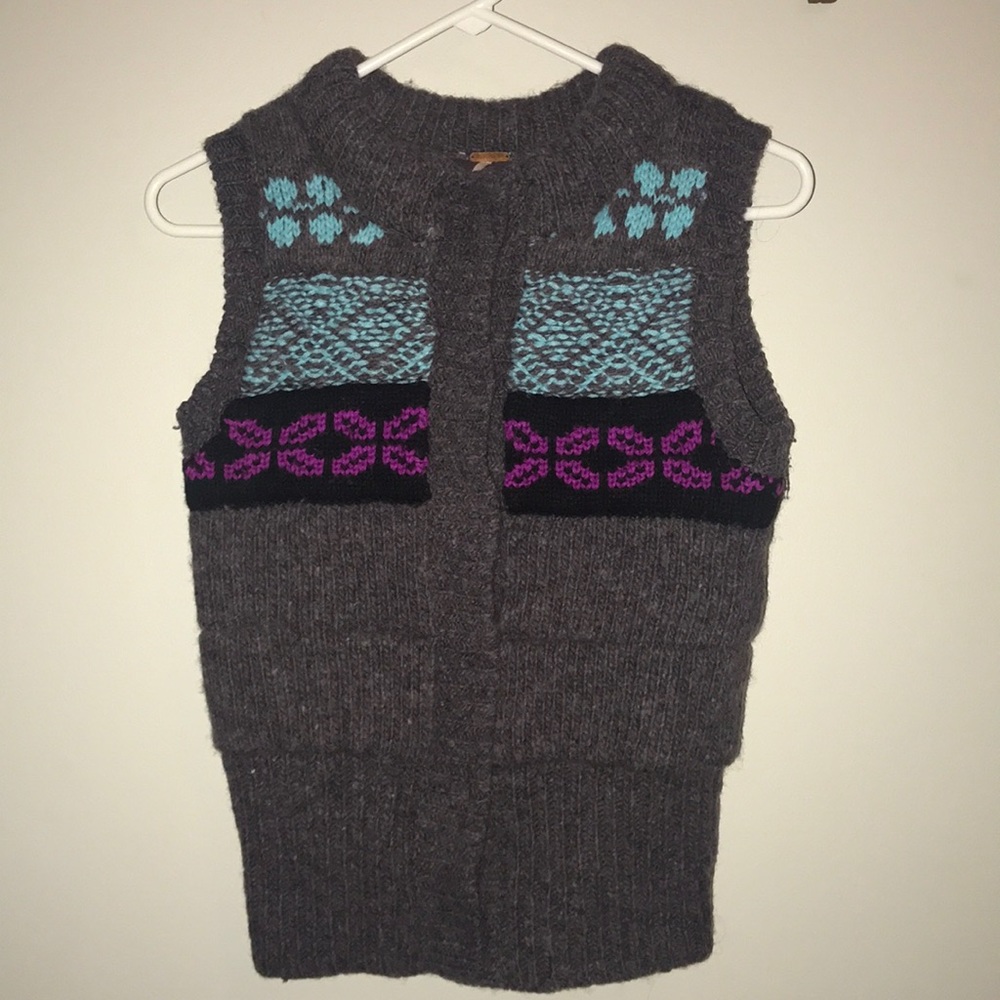 Free People Rare Vintage Vest